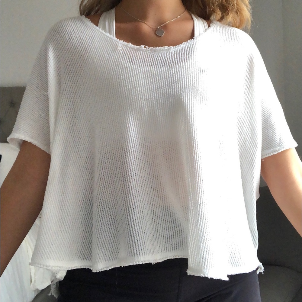 Urban outfitters oversized white tee